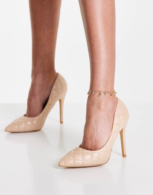 Zapatos de salon color camel 2025