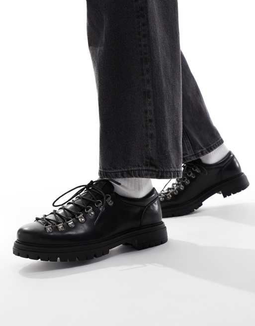 Zapatos de senderismo negros con cordones de ASOS DESIGN, 2 de 4