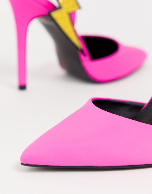 Zapatos rosa online neon