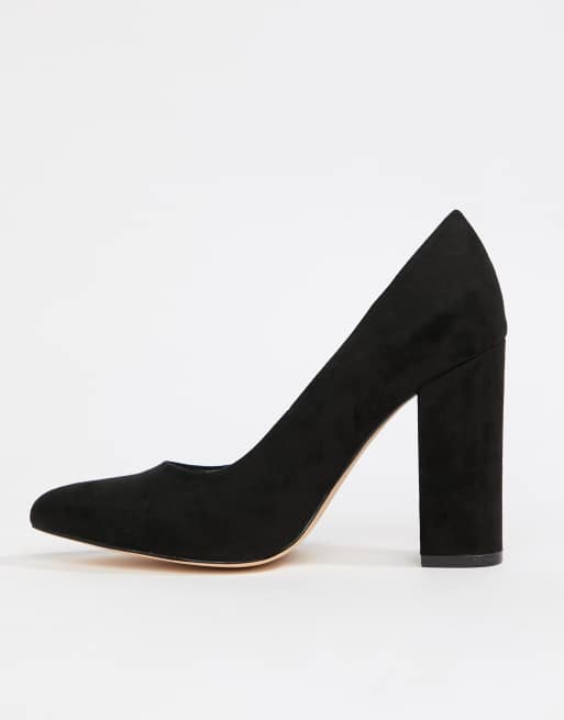 Zapatos de tacón de corte ancho con puntera en punta de Truffle Collection, 2 de 4