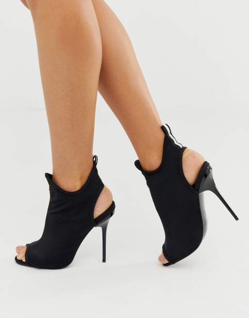 Asos botin negro new arrivals