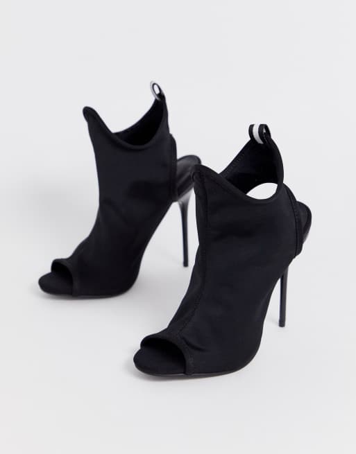 Asos botin negro new arrivals