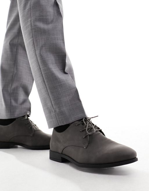 Zapatos de vestir grises de New Look