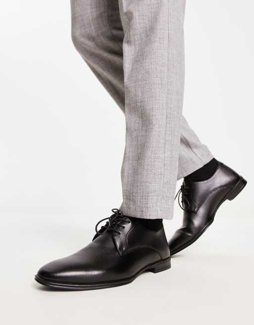 Zapatos Derby negros con cordones de New Look