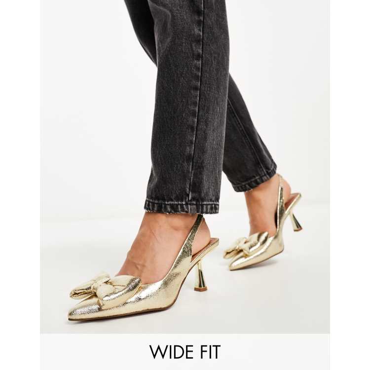 Zapatos discount dorados asos