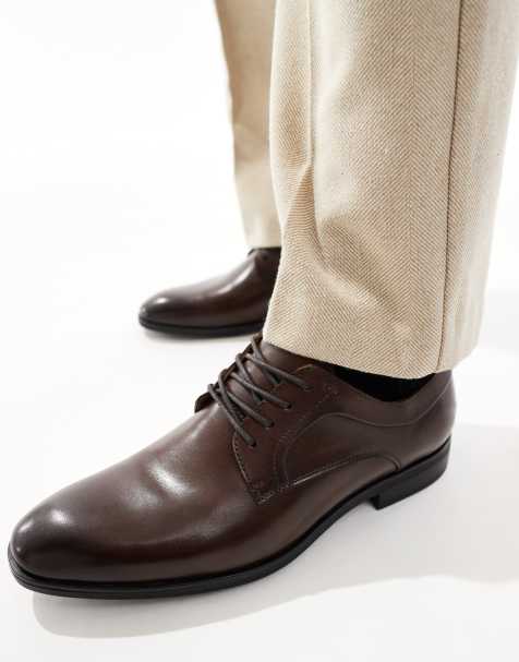 Zapatos marrones con cordones Malcolm de schuh - view 1