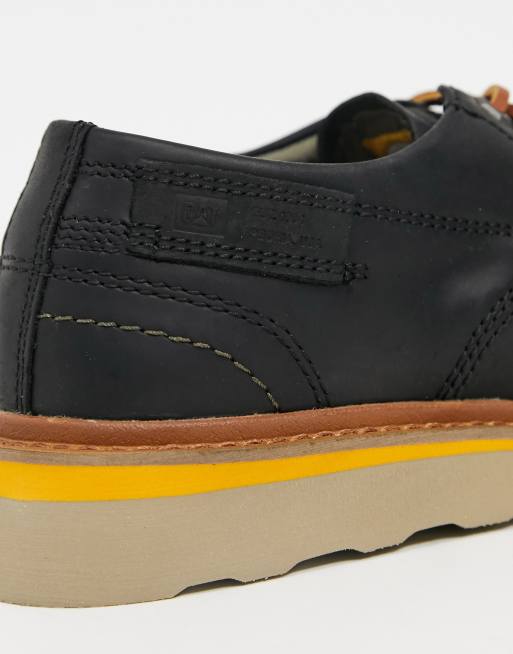 Zapatos best sale caterpillar negros