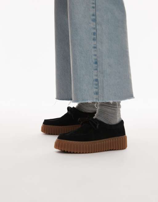 Zapatos negros de ante Torhill Bee de Clarks, 3 de 4
