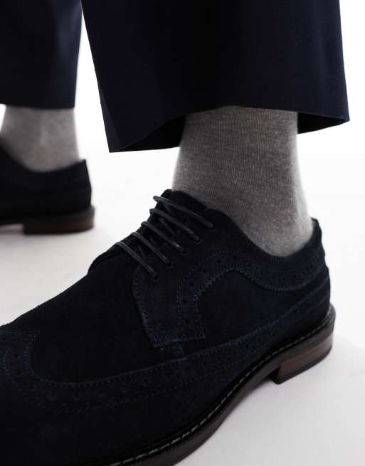 Zapatos Planos Zapatos Oxford Mujer Azul Marino Zapatos Oxford