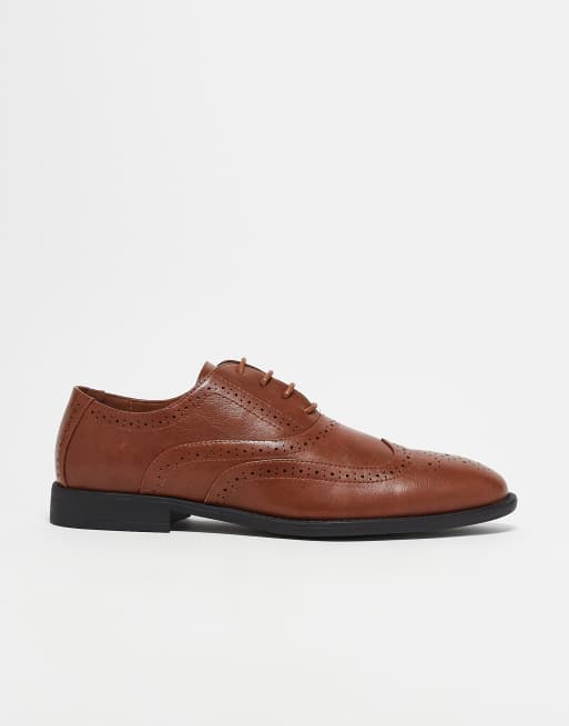 Zapatos Oxford color tostado con cordones de ASOS DESIGN, 2 de 5