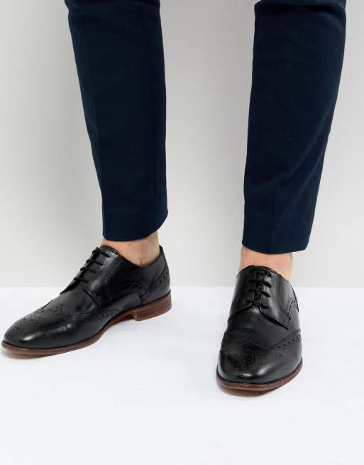 Zapatos Oxford en cuero negro de KG By Kurt Geiger