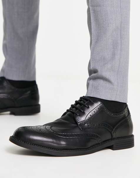 Zapatos Oxford negros con cordones de estilo formal de Truffle Collection - view 1