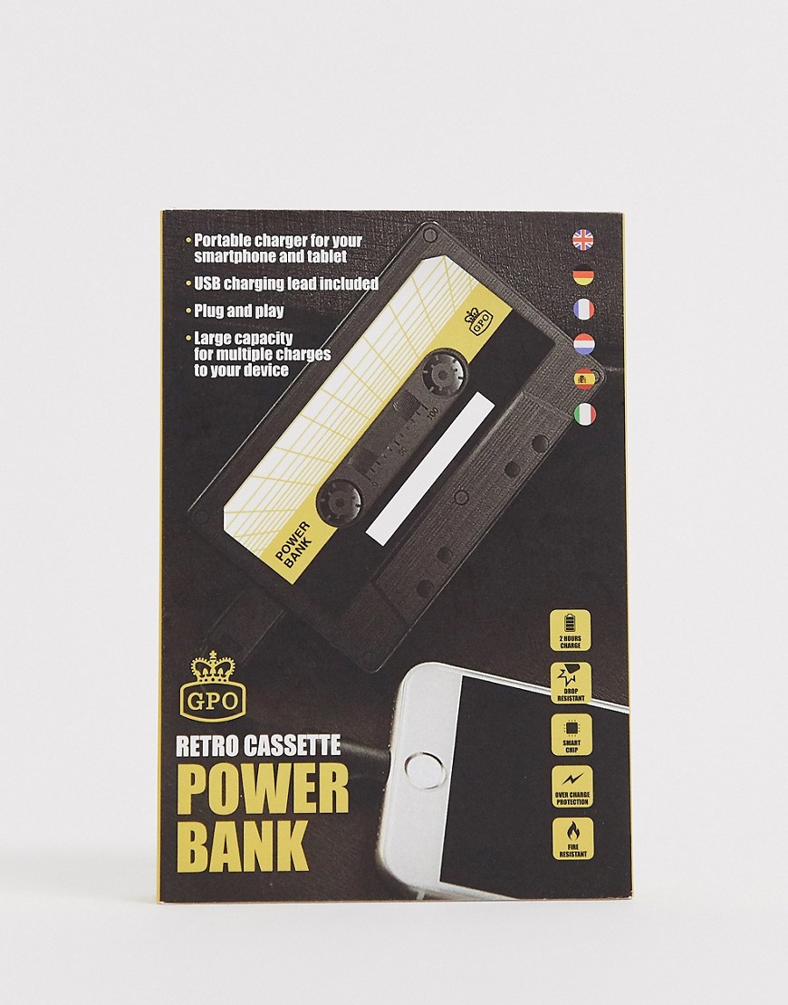 фото Зарядное устройство gpo retro - cassette (4000 мач)-мульти