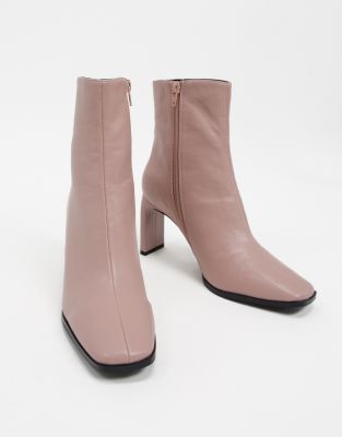 asos pink boots