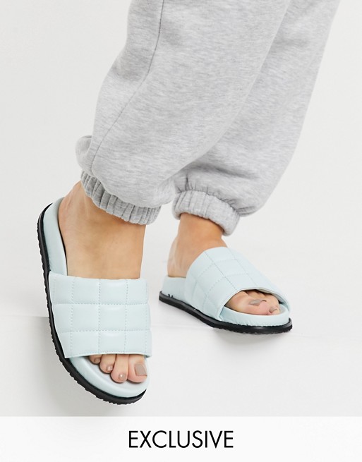 Z_Code_Z Exclusive Poly padded slides in mint