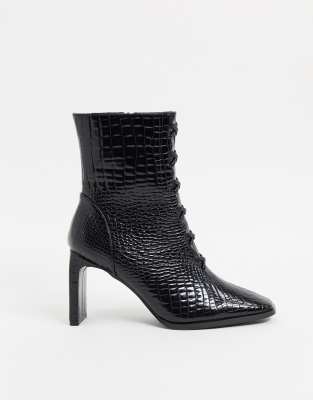 vegan lace up ankle boots