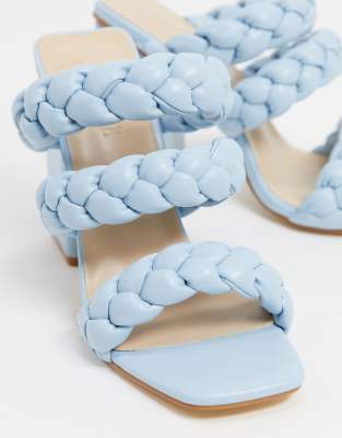 braided mule sandal