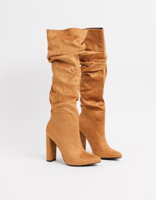 vegan slouch boots
