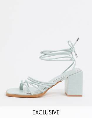 vegan heeled sandals