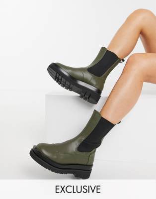 bottes hauteur mi mollet