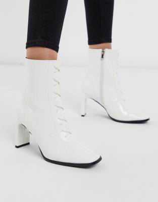 vegan lace up ankle boots