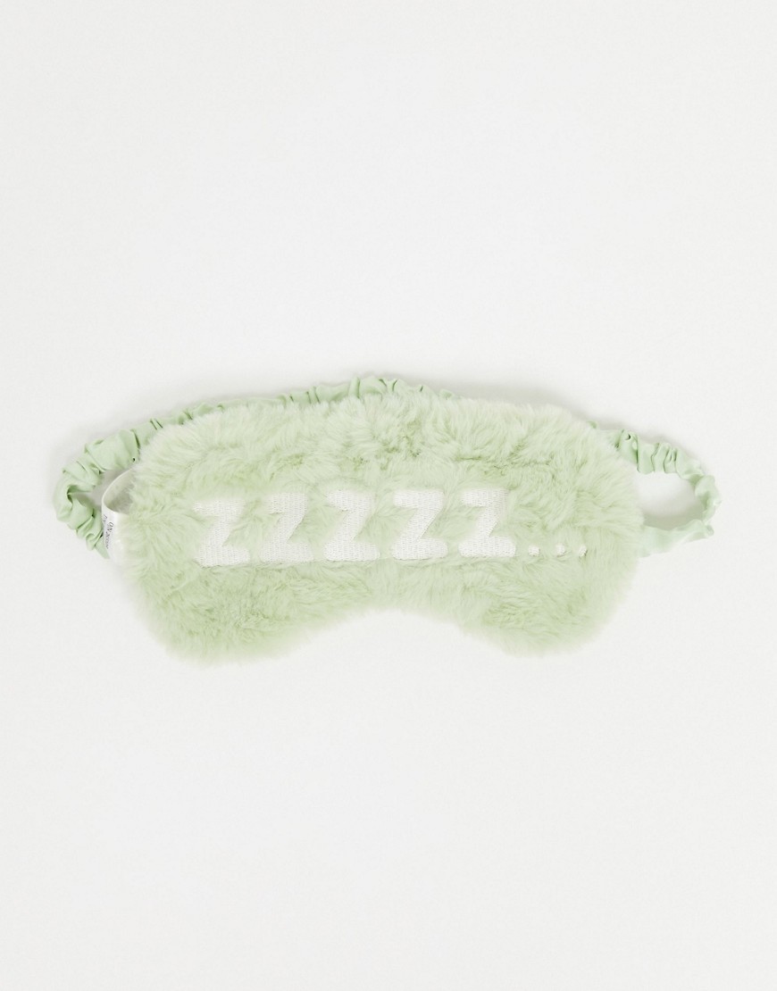 фото Зеленая маска для сна monki zzz-зеленый
