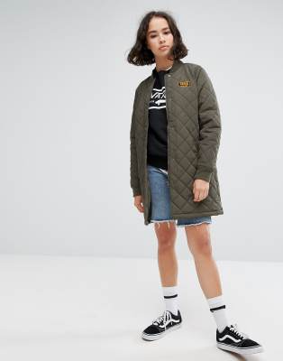 vans boom boom quilted jacket