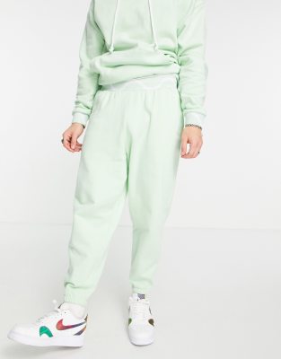 Брюки и чиносы Зеленые oversized-джоггеры от комплекта ASOS DESIGN-Зеленый цвет