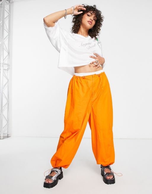 Zemeta - Cropped voetbalshirt met 'Angelic'-tekst, 4 van 4