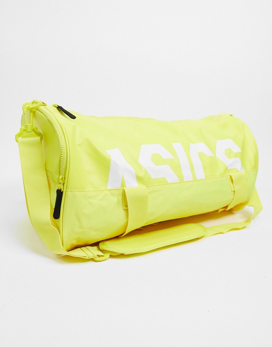 фото Желтая спортивная сумка asics сore-желтый