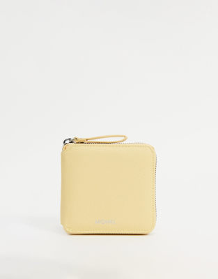 Желтый бумажник из искусственной кожи Monki Milla