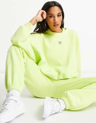 Cвитшоты Желтый свитшот adidas Originals essentials