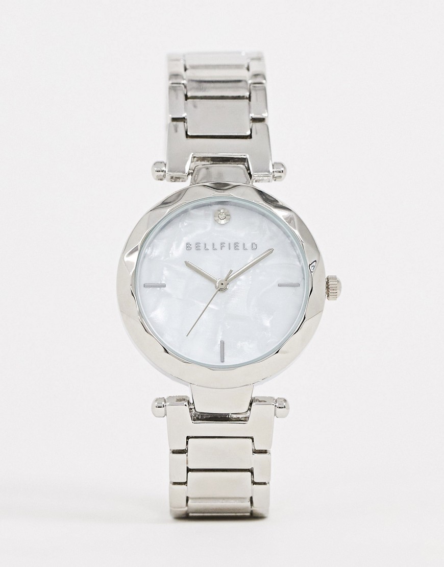 фото Женские наручные часы серебристого цвета bellfield-серебряный