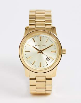 фото Женские спортивные часы michael kors mk5160-золотой