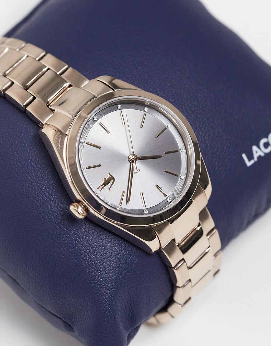 фото Женские золотистые часы-браслет lacoste 2001177-золотистый