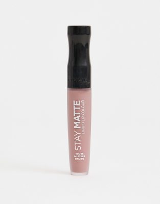 Помада и блеск для губ  Asos Жидкая матовая губная помада Rimmel Stay Matte, 5,5 мл — Fatal Kiss-Розовый