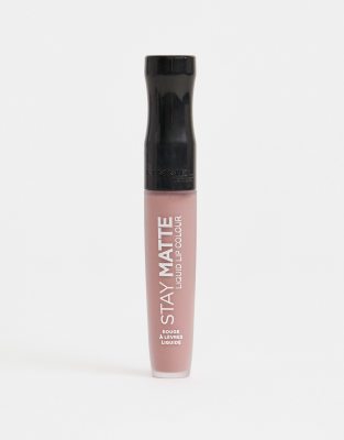 фото Жидкая матовая губная помада rimmel stay matte, 5,5 мл — fatal kiss-розовый rimmel london