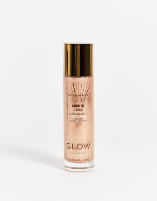 фото Жидкий хайлайтер revolution glow liquid lava - champagne sippin-золотистый