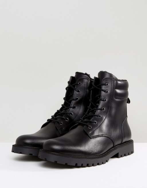 Zign lace outlet up boots womens