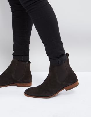 zign suede chelsea boots