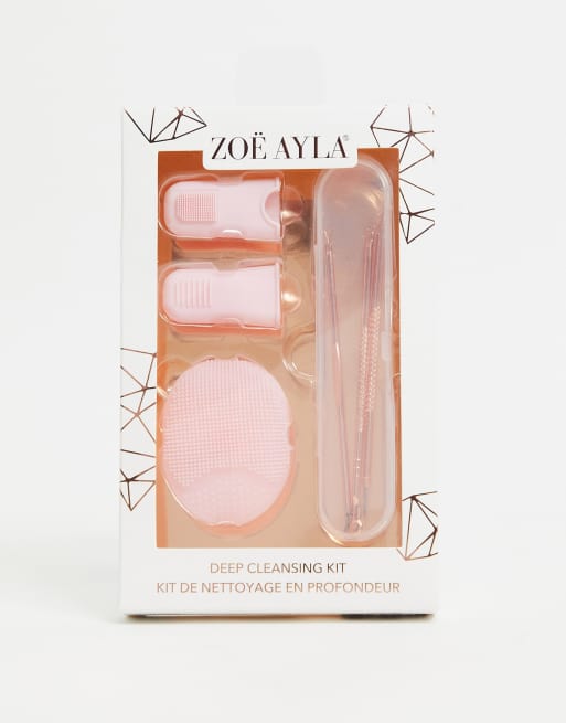 Zoë Ayla - Diepe reinigingsset in roze, 2 van 4