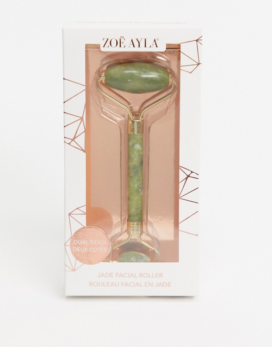 Zoe Ayla - Luxurious - Gezichtsroller van jade kristal-Groen
