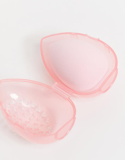 Zoe Ayla – Make-up-Schwamm zum Verblenden und Etui – Rosa