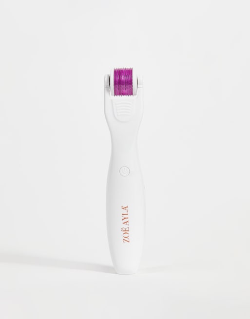 Zoe Ayla Micro Needler with LED Light Therapy - WHITE