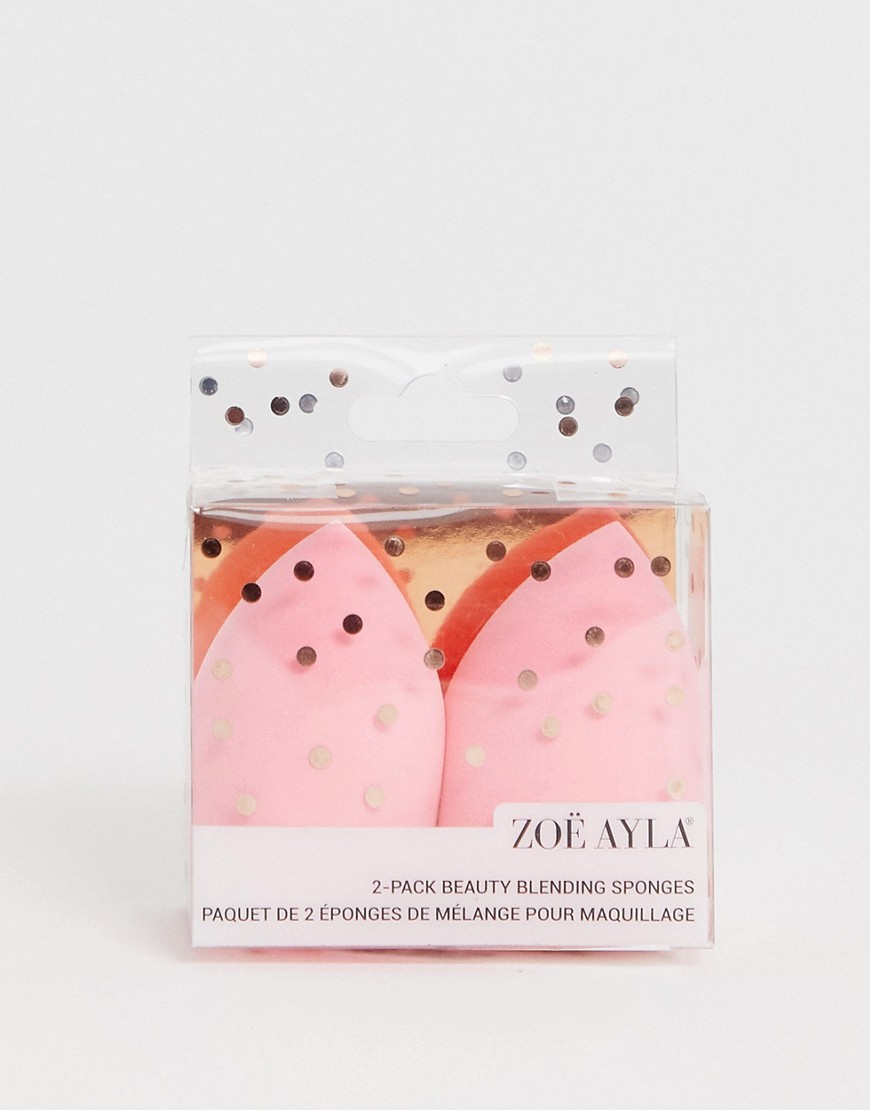 Zoe Ayla – Pakke med 2 beauty-svampe-Pink