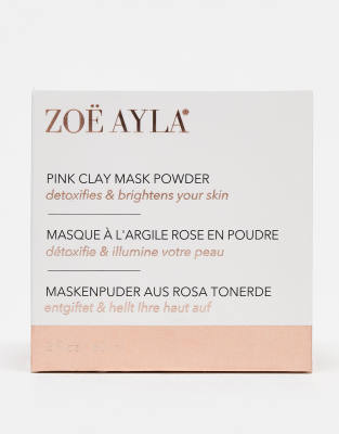 Zoe Ayla Zoe Ayla Pink Clay Mud Mask Powder - LPinK
