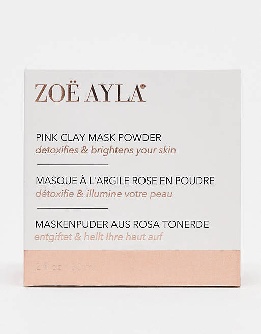 Zoe Ayla Pink Clay Mud Mask Powder