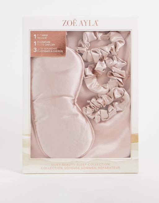 Zoe Ayla - Pink Silky Beauty Sleep Collection - Sovesæt  