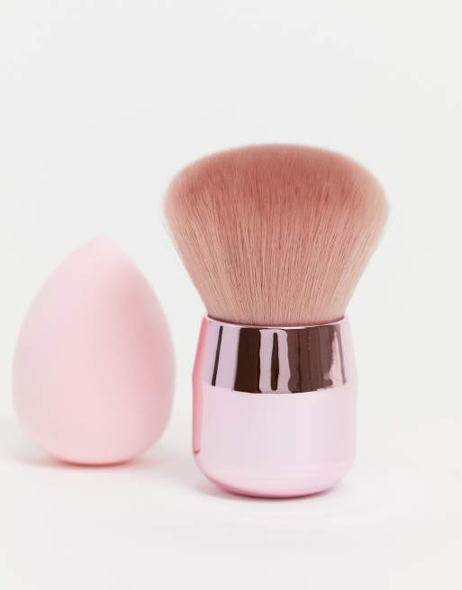 Zoe Ayla - Set met kabuki kwast en make-up sponsblender