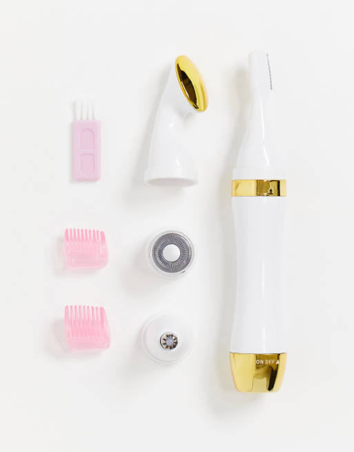 Zoe Ayla - Strumento per la rimozione dei peli 4 in 1 bianco
